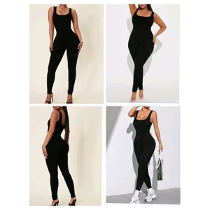 Jumpsuit dài thun gân dày dặn Fashi0nNova* dư xịn