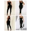 Jumpsuit dài thun gân dày dặn Fashi0nNova* dư xịn