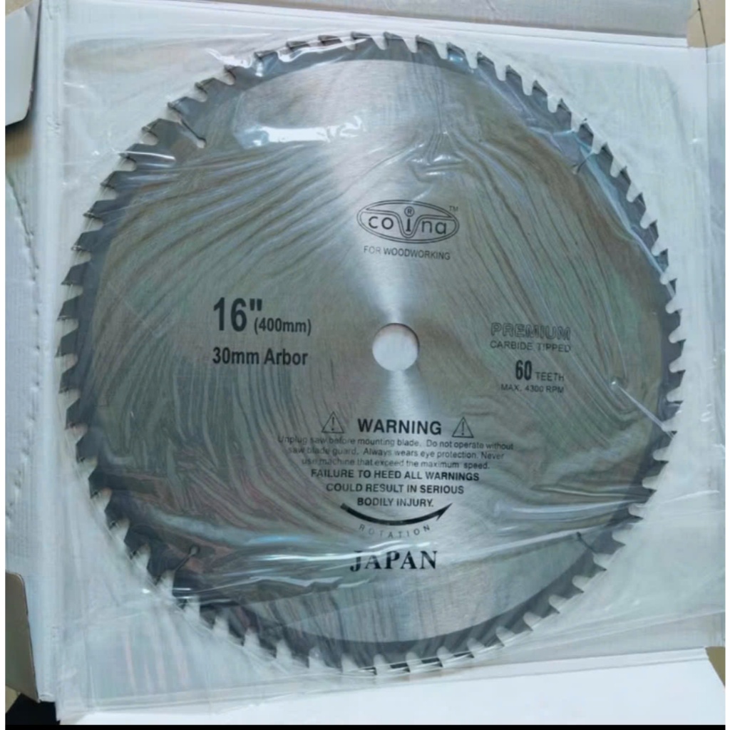 LƯỠI CƯA GỖ COVINA 400MM 60 RĂNG