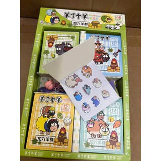 Lốc sổ dán sticker 40 cuốn hình dán hoạt hình(s99-072)