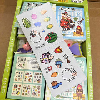 Lốc sổ dán sticker 40 cuốn hình dán hoạt hình(s99-072)