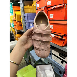 Giày thời trang nữ da PU tổng hợp dệt vải đế cao su dễ thương dễ phối đồ năng động nữ tính