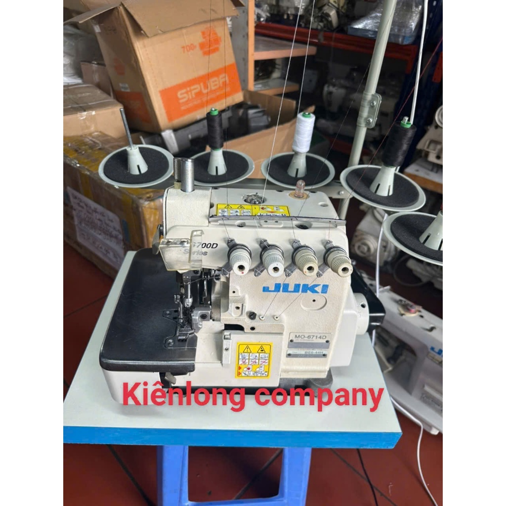 Máy vắt sổ juki chính hãng M0-6714D mô tơ nhỏ mảnh bàn