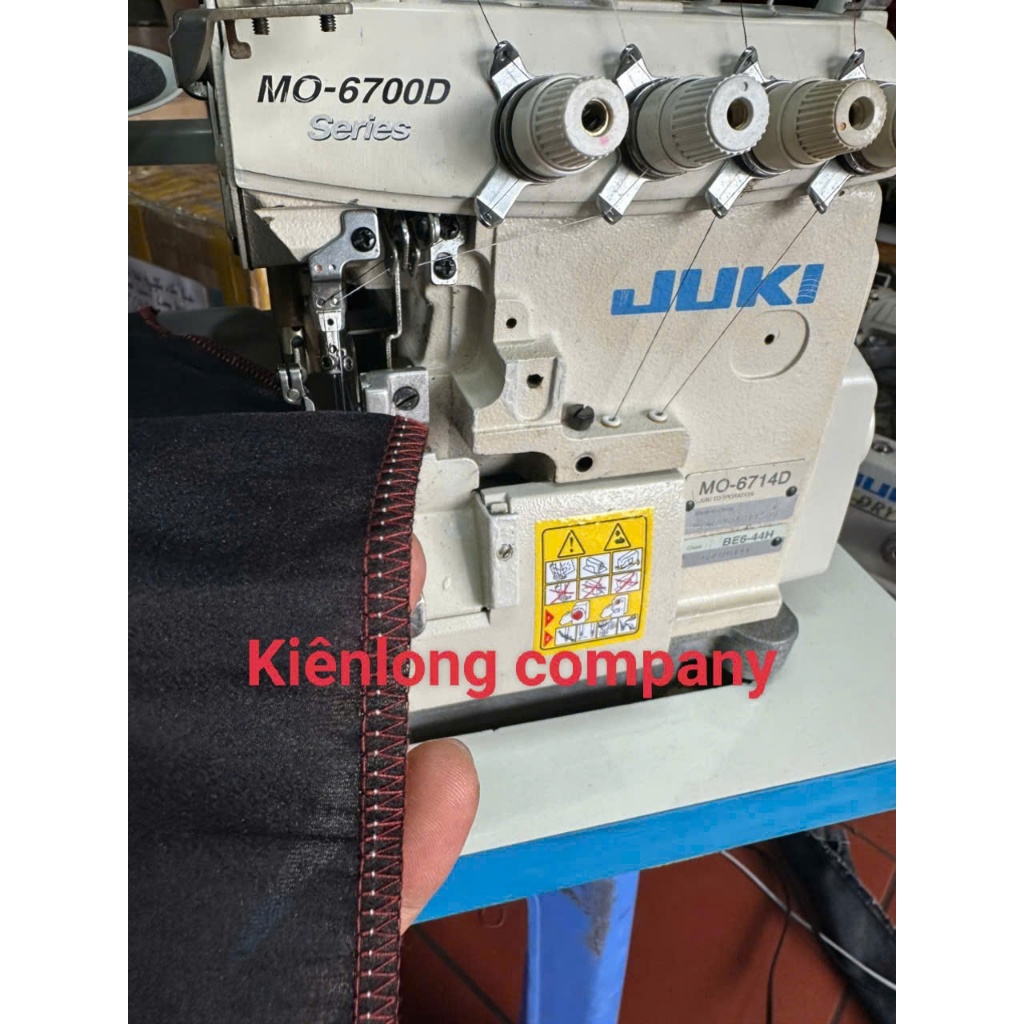 Máy vắt sổ juki chính hãng M0-6714D mô tơ nhỏ mảnh bàn
