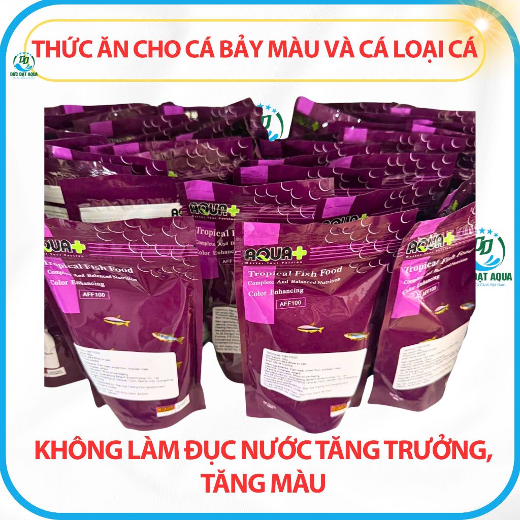 Thức ăn cho cá bảy màu, cá loại cá thuỷ sinh AF100 - 100g Dinh dưỡng đầy đủ, Tăng màu sắc 5