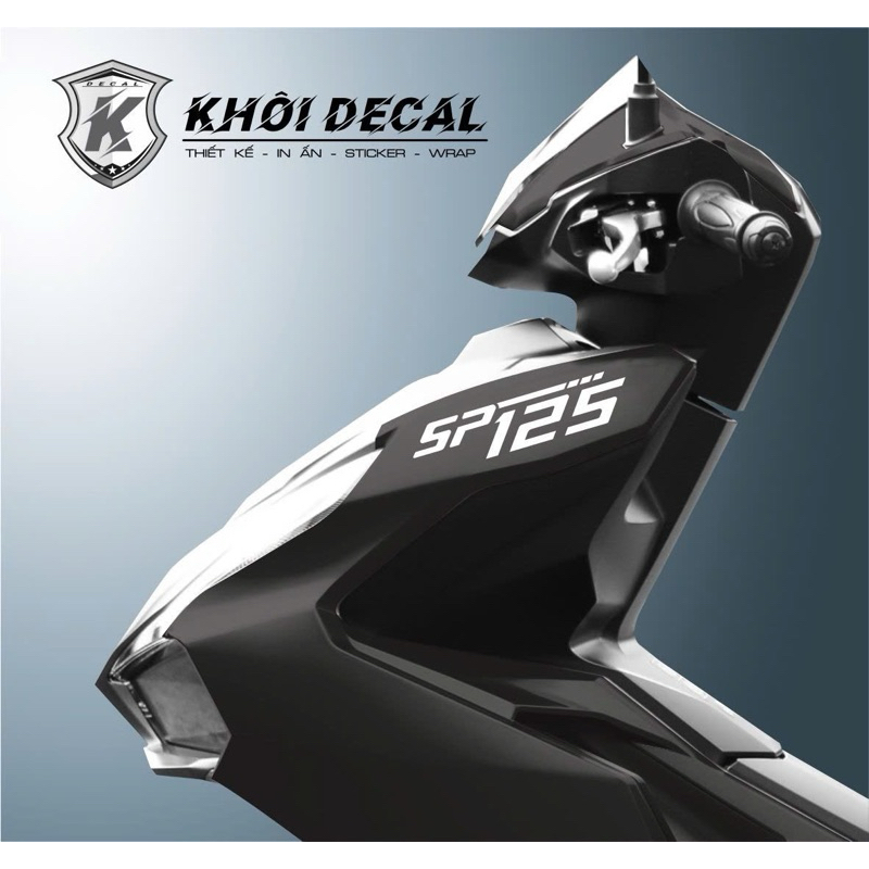 Tem SP 125 xe airblade mẫu Zin chuẩn hãng/ 1 cặp