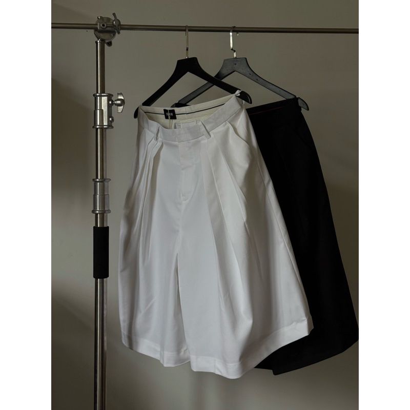 SIAM - QUẦN SHORTS ÂU LỬNG XẾP LY TO ỐNG RỘNG - SM0018 | BigBuy360 - bigbuy360.vn