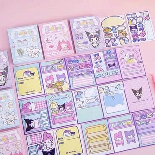 Sỉ lốc 18h Đồ Chơi Hoàn thành Thủ Công Kuromi Melody Hoạt Hình Sáng Tạo Cho Trẻ Em (AMX-402)