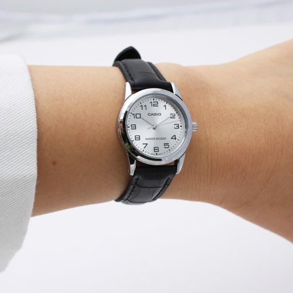 Đồng Hồ Casio Nữ Series LTP-V001 Sang Trọng Mặt Kính Khoáng Tròn 25mm Dây Da/ Kim Loại Không Gỉ Kháng Nước Chính Hãng | BigBuy360 - bigbuy360.vn