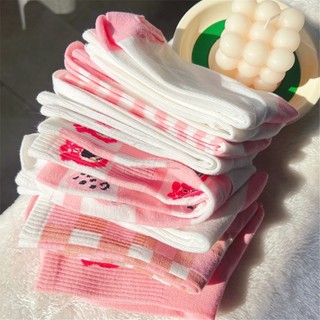 Vớ Gấu Dâu Set 10 Đôi Siêu Hot