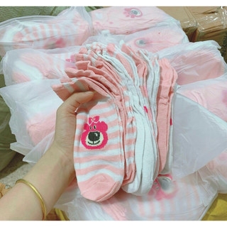 Vớ Gấu Dâu Set 10 Đôi Siêu Hot