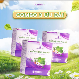 BỘ MUỐI VỆ SINH LILYFRESH