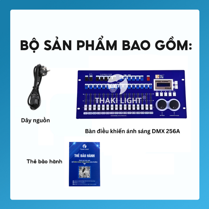 Đánh Giá Bàn Điều Khiển Ánh Sáng DMX 256A THAKI LIGHT: Giải Pháp Kiểm Soát Ánh Sáng Chuyên Nghiệp