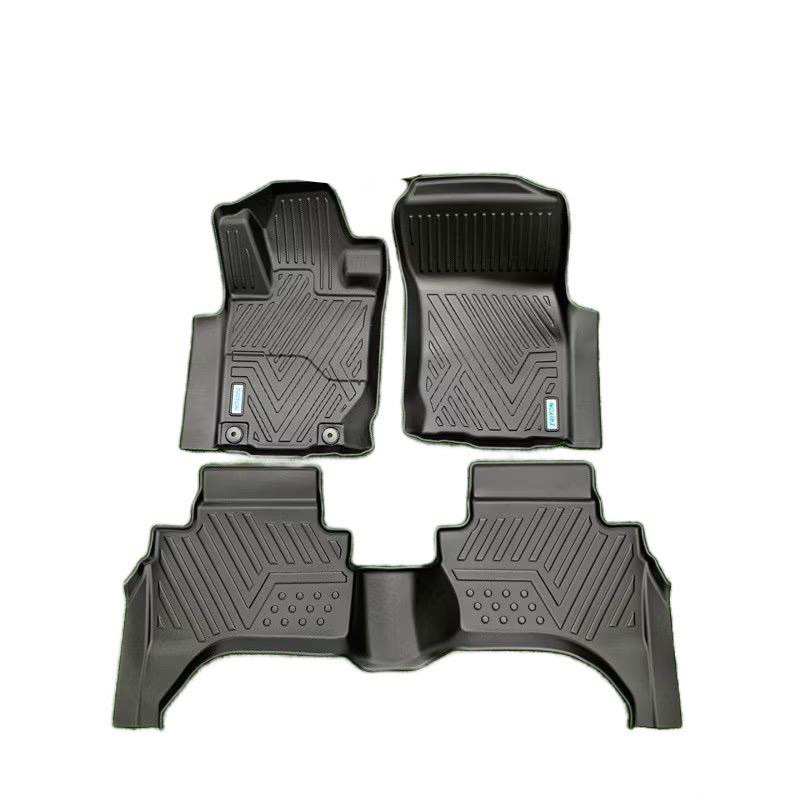 Thảm lót sàn nhựa TPE 5D xe Triton 2018-2024 tràn viền hàng cao cấp