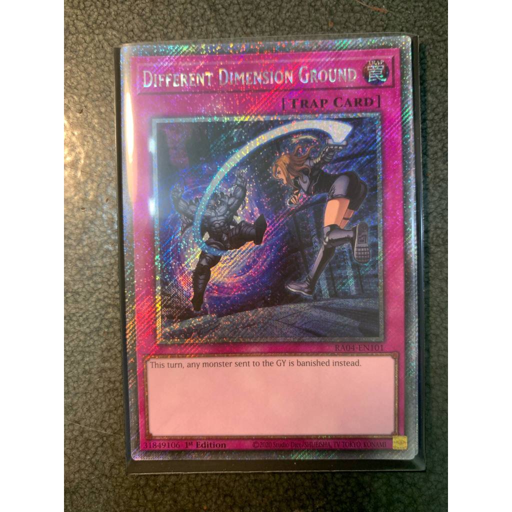 Yu-Gi-Oh! Japanese Card - SD34-JP040 Different Dimension Ground - Common