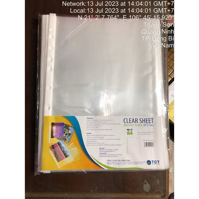 TÚI SƠ MI 11 LỖ 5C 041 TCT - VPP QUỐC HUY