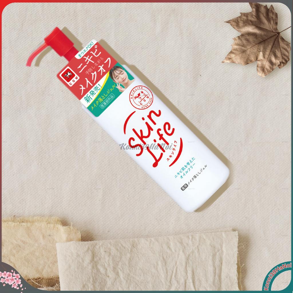 Gel tẩy trang ngăn ngừa mụn Cow Skinlife 150g