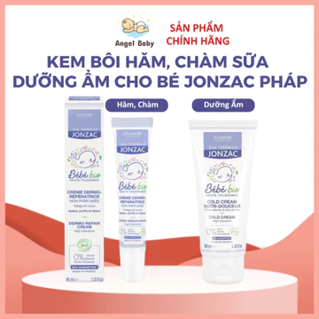 [Chính Hãng] Kem chống hăm chàm sữa Jonzac Pháp - Kem dưỡng ẩm cho bé ngăn ngừa rôm sảy mẫn ngứa