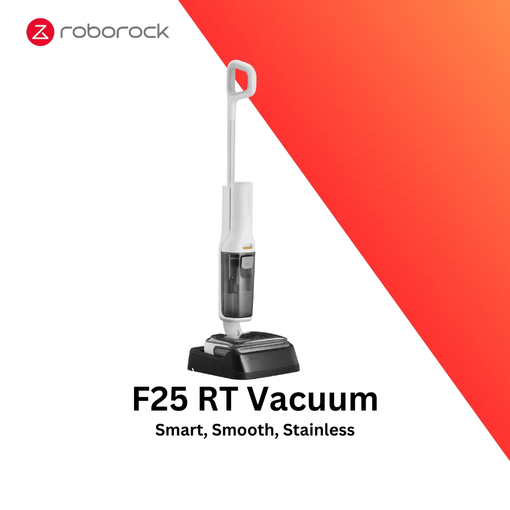 Máy hút bụi lau nhà khô và ướt Roborock F25, F25 RT Gen 2 - Lực hút 20000Pa