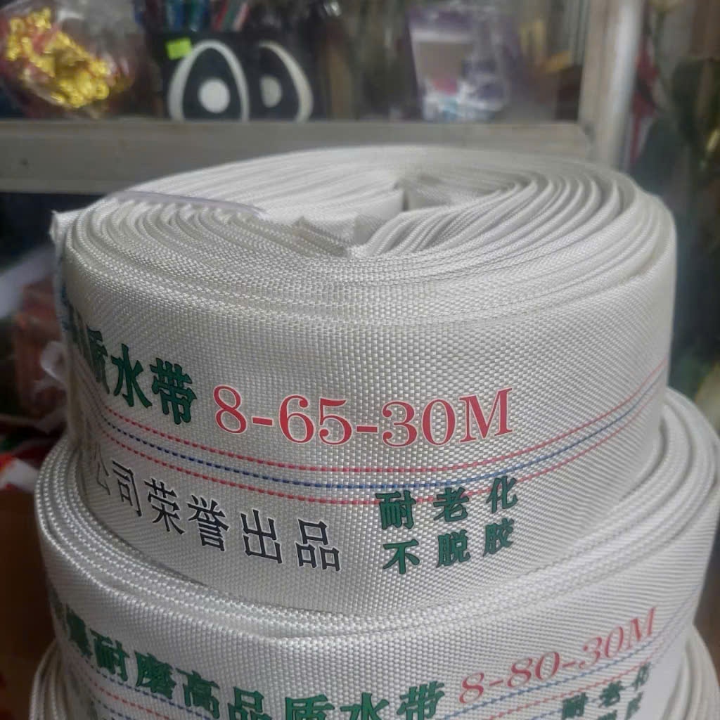 Ống nước 80mm Vải bạt phủ nhựa, chịu áp lực cao, bền,dễ cuộn, di chuyển