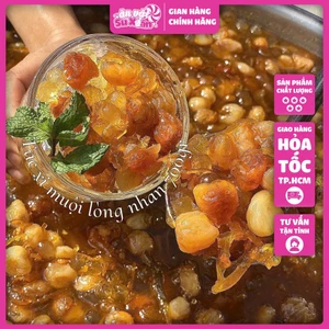 Tắc Xí Muội Long Nhãn Hũ 700gr Giải Khát - Ăn vặt Su Xoắn