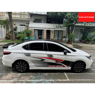 Đuôi Gió Honda City , Cánh Gió Thể Thao Mẫu Dán Cao Cấp