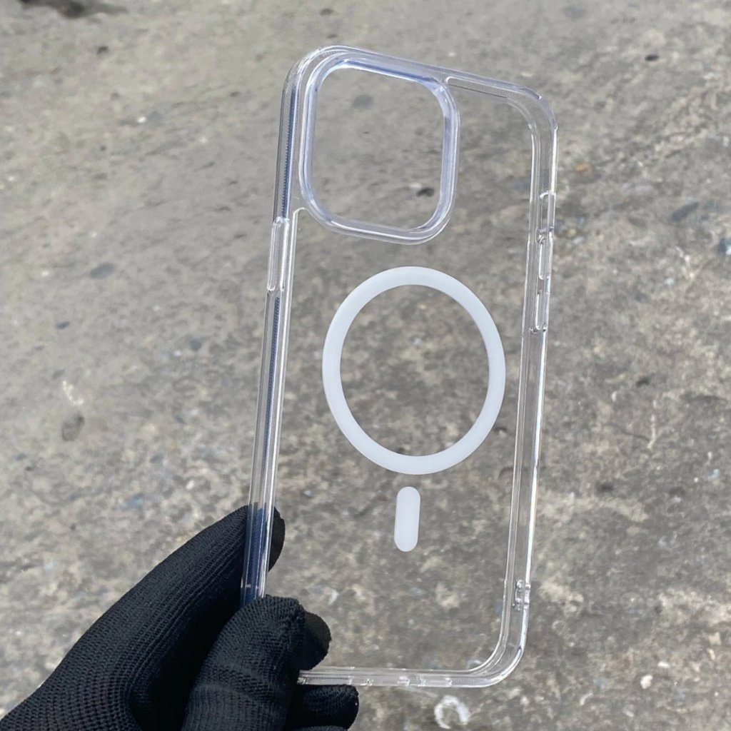 Ốp Likgus trong suốt siêu mỏng 0.3mm Magnetic – Không ố vàng – Dành cho iPhone 11 đến 17Promax