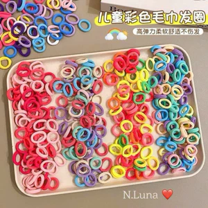 Set 500 chun buộc tóc cho bé