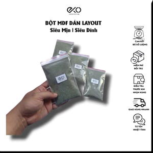 Mùn Cưa MDF (XÁM XANH) Siêu Mịn Dán Đá Lũa, Layout Thủy Sinh | Mùn Cưa Chuyên Dụng Kết Dính Layout, Tiểu Cảnh
