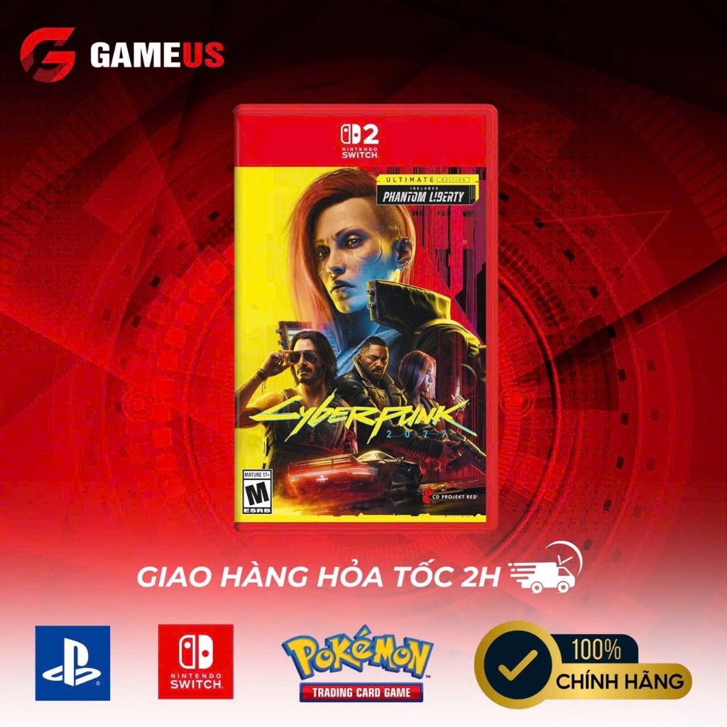 Game Nintendo Switch 2 Cyberpunk 2077: Ultimate Edition | Shopee Việt Nam