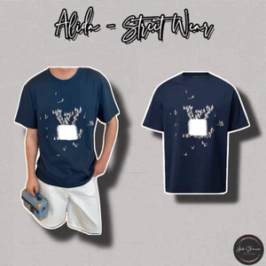 ⚡️[Hight Quality] Áo Phông Nam Nữ 1-\/ Embroidered Ready To Wear - Điểm Nhấn Logo Cách Điệu Bay Thêu Cao Cấp Street Wear