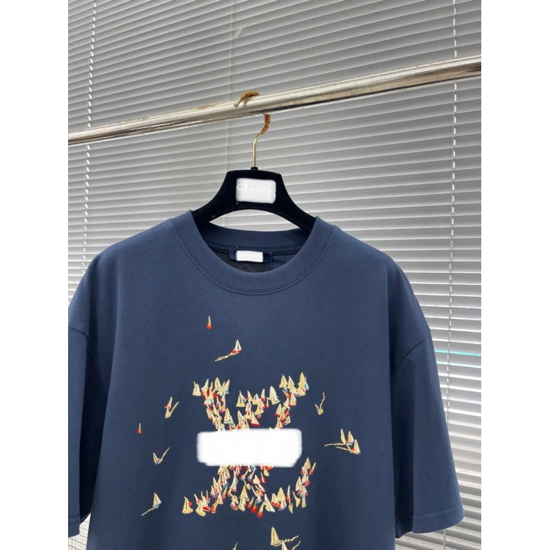 ⚡️[Hight Quality] Áo Phông Nam Nữ 1-\/ Embroidered Ready To Wear - Điểm Nhấn Logo Cách Điệu Bay Thêu Cao Cấp Street Wear