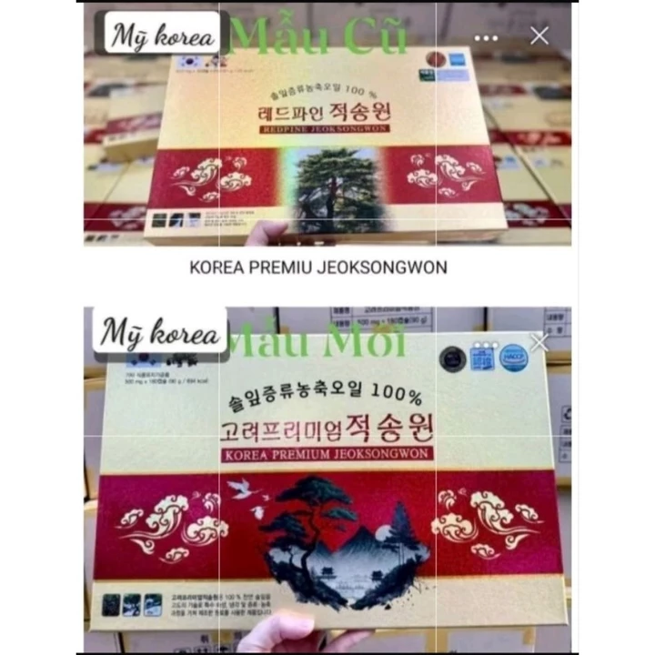 {CAM KẾT 100% NỘI ĐỊA CHÍNH HÃNG} TINH DẦU THÔNG ĐỎ CAO CẤP KOREA PREMIUJEOKSONGWON