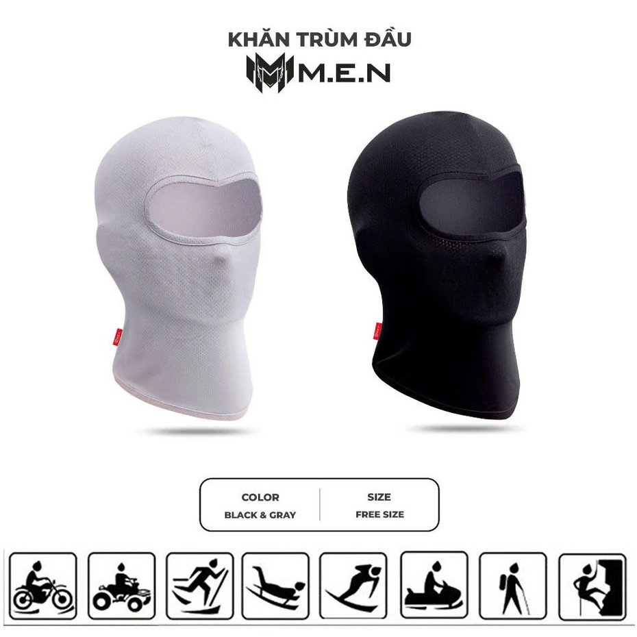 Khăn trùm đầu Basic men tạo được nhiều kiểu siêu chất [CÓ SẴN]