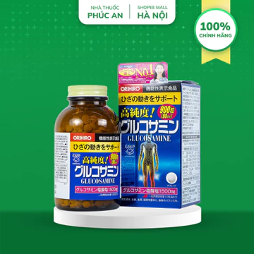 Viên bổ xương khớp Glucosamine ORIHIRO Nhật Bản giảm đau xương khớp 360 viên / 900 viên / 950 viên