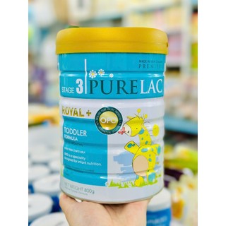 Sữa Công Thức Purelac Royal Newzealand Số 1 2 3 Dinh Dưỡng Cho Bé Lon 800g