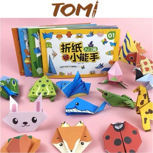 Giấy Xếp Hình Origami, Đồ Chơi Xếp Giấy Phát Triển Tư Duy Cho Bé TOMI 345
