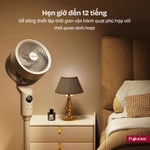 Quạt đối lưu tuần hoàn không khí FUJIHOME CF201 Nhập Khẩu, quạt mát cây đứng 8 chế độ gió điều khiển từ xa, đảo 4 chiều — ảnh 8
