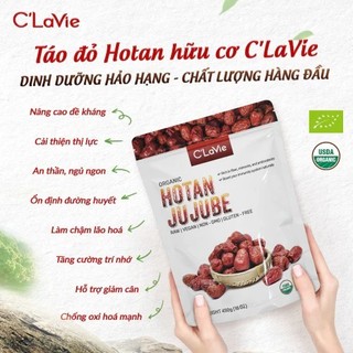 Táo Đỏ Hữu Cơ C'lavie 450g Quả To Đều Loại 1 Thượng Hạng Giàu Dinh Dưỡng