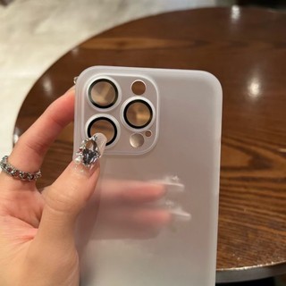 Ốp Lưng iPhone Mờ Trong Suốt Bảo Vệ Camera Mềm Siêu Mỏng Chống Xước IPhone Pro Max  11 12 13 14 15 16 17 Pro Max Plus