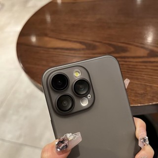 Ốp Lưng iPhone Mờ Trong Suốt Bảo Vệ Camera Mềm Siêu Mỏng Chống Xước IPhone Pro Max  11 12 13 14 15 16 17 Pro Max Plus
