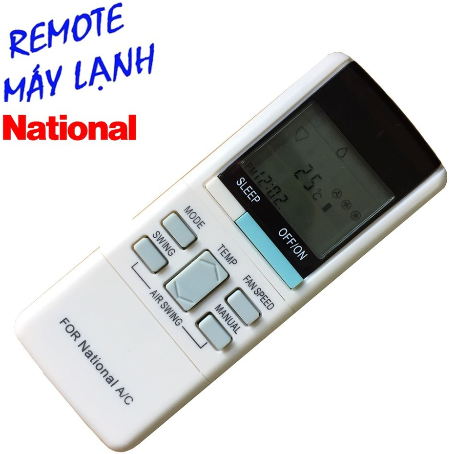 điều khiển Máy Lạnh NATIONAL INVERTER 1 và 2 Chiều hàng mới 100% bh 3 ...
