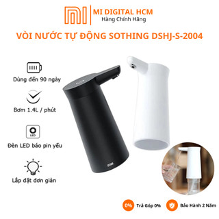Vòi Bơm Nước Tự Động DSHJ-S-2004 Có Nút Bấm Lấy Nước Tiện Dụng, Có Đèn LED, Dây Sạc