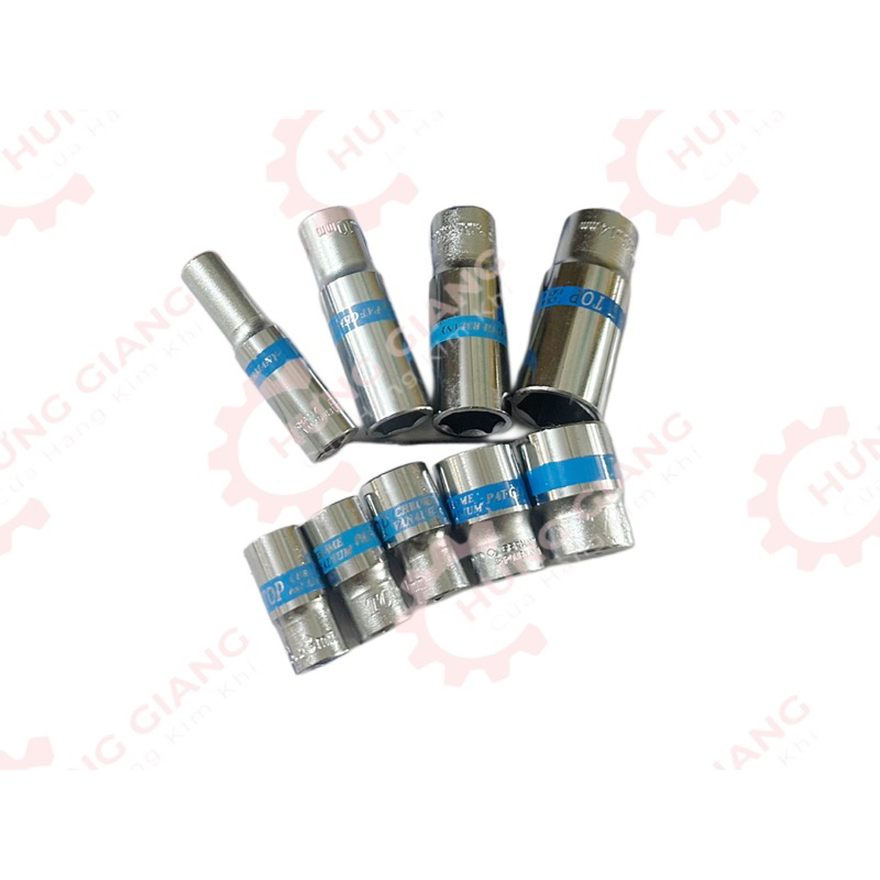 Đầu Tuýp Đầu Khẩu 1/4 Ngắn, Dài 6,7,8,9,10,12,13,14mm