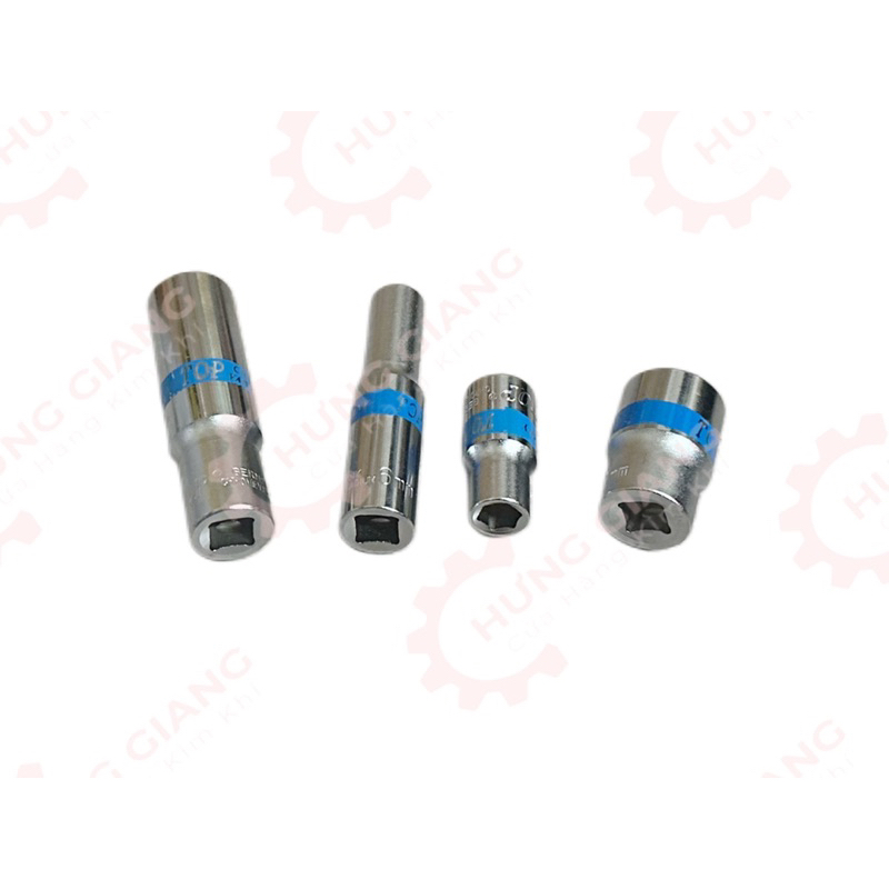 Đầu Tuýp Đầu Khẩu 1/4 Ngắn, Dài 6,7,8,9,10,12,13,14mm