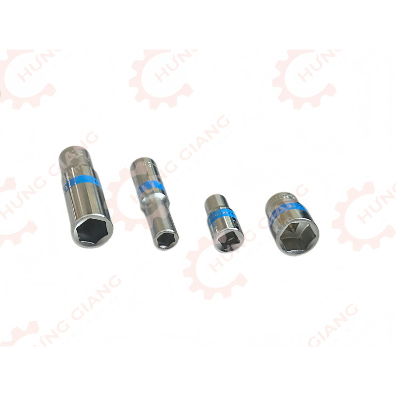 Đầu Tuýp Đầu Khẩu 1/4 Ngắn, Dài 6,7,8,9,10,12,13,14mm