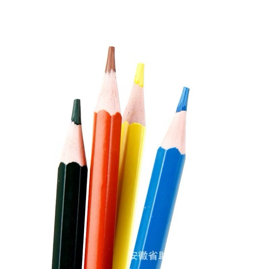 Bút chì màu 12 màu/18 màu/24 màu/36 màu cây dài - tặng kèm chuốt