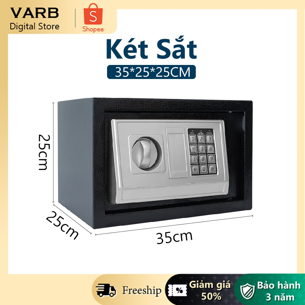 Két sắt mini điện tử, két mini 17CM/25CM, két điện tử mini 17E | Shopee ...