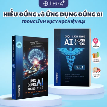 Bộ Sách AI: Ứng Dụng AI Trong Y Tế + Cuộc Cách Mạng AI Trong Y Học GPT-4 - Lẻ/Combo