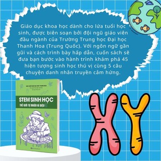Sách - Combo STEM Toán học - Hóa học - Sinh học - Vật lý dành cho học sinh - Sách khám phá khoa học cho học sinh